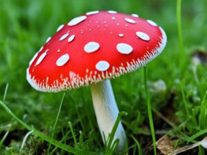 muchomor czerwieniejący,