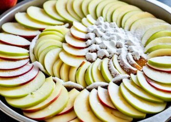 szarlotka przepis na dużą blachę,