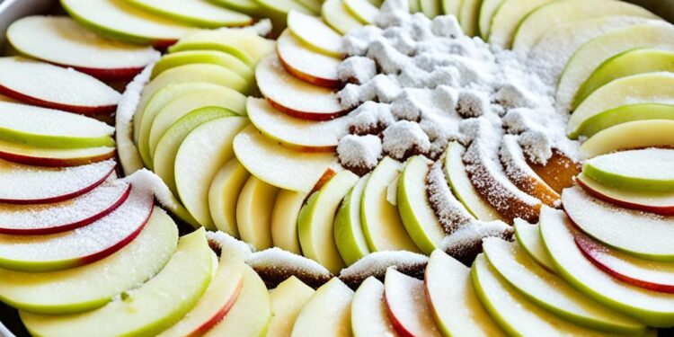 szarlotka przepis na dużą blachę,